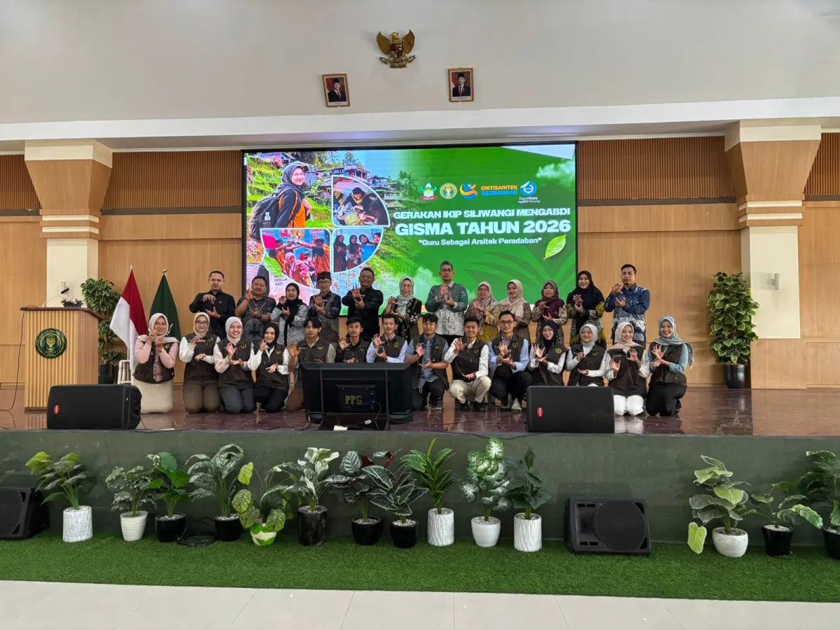 Pembekalan peserta GISMA 2026 di aula IKIP Siliwangi