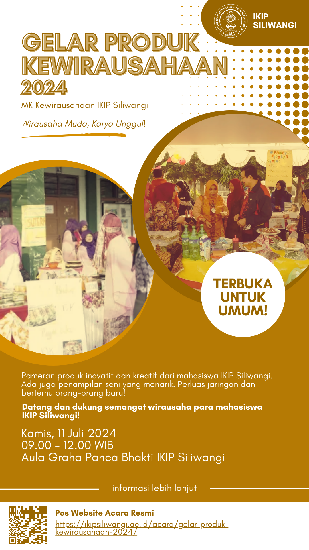 Poster Gelar Produk Kewirausahaan 2024