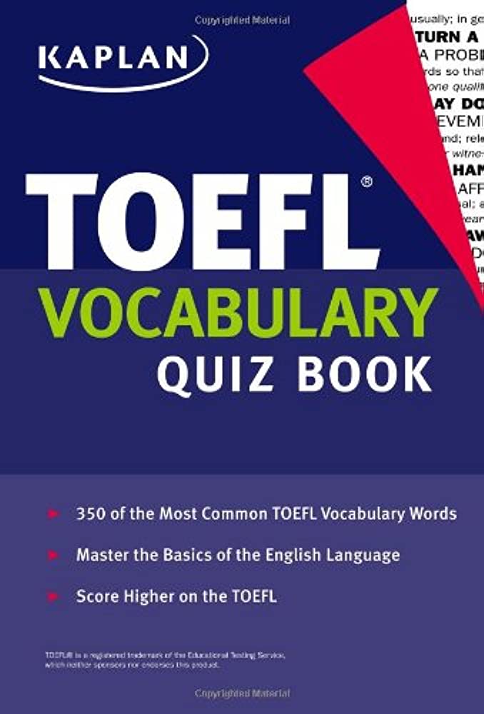 TOEFL Vocabulary Quiz Book