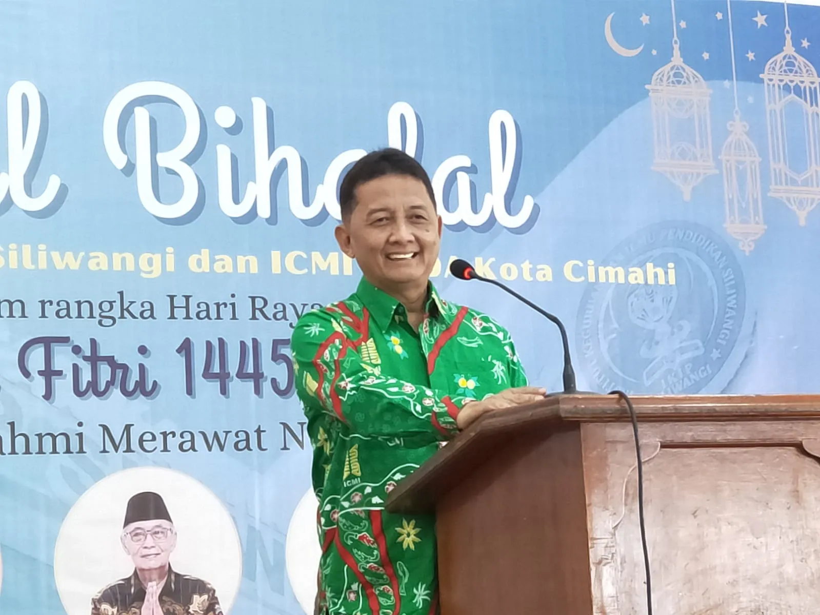 Penyampaian Mutiara Hikmah dari ICMI ORDA Kota Cimahi, Dr. Eki Baihaki, M.Si.