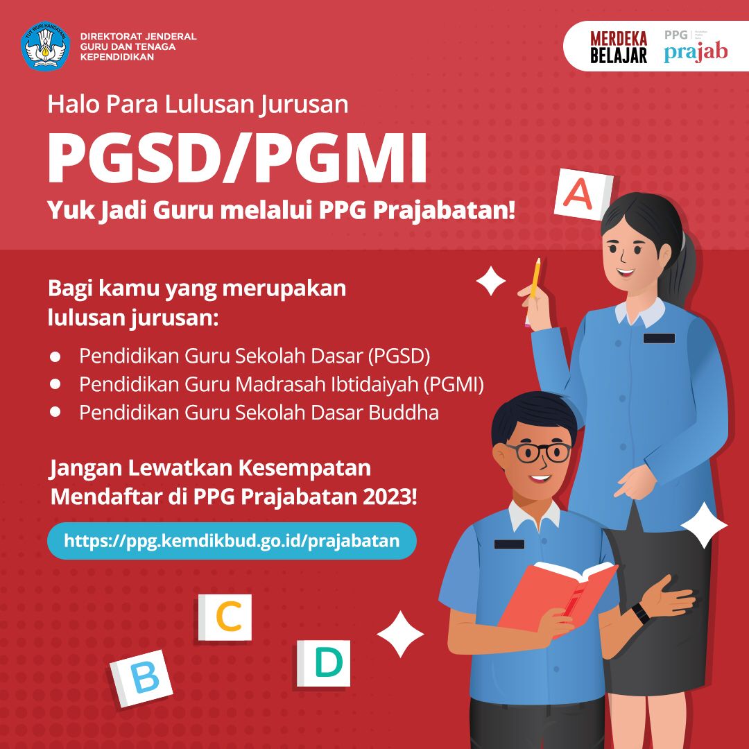 Pendaftaran PPG Prajabatan Tahun 2023 Telah Dibuka, Segera Mendaftar ...